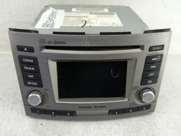 2013-2014 Subaru Legacy Radio AM FM Cd Player Receiver Replacement P/N:86201AJ65A CQ-JF11E04D Fits Fits 2013 2014 OEM Used A
