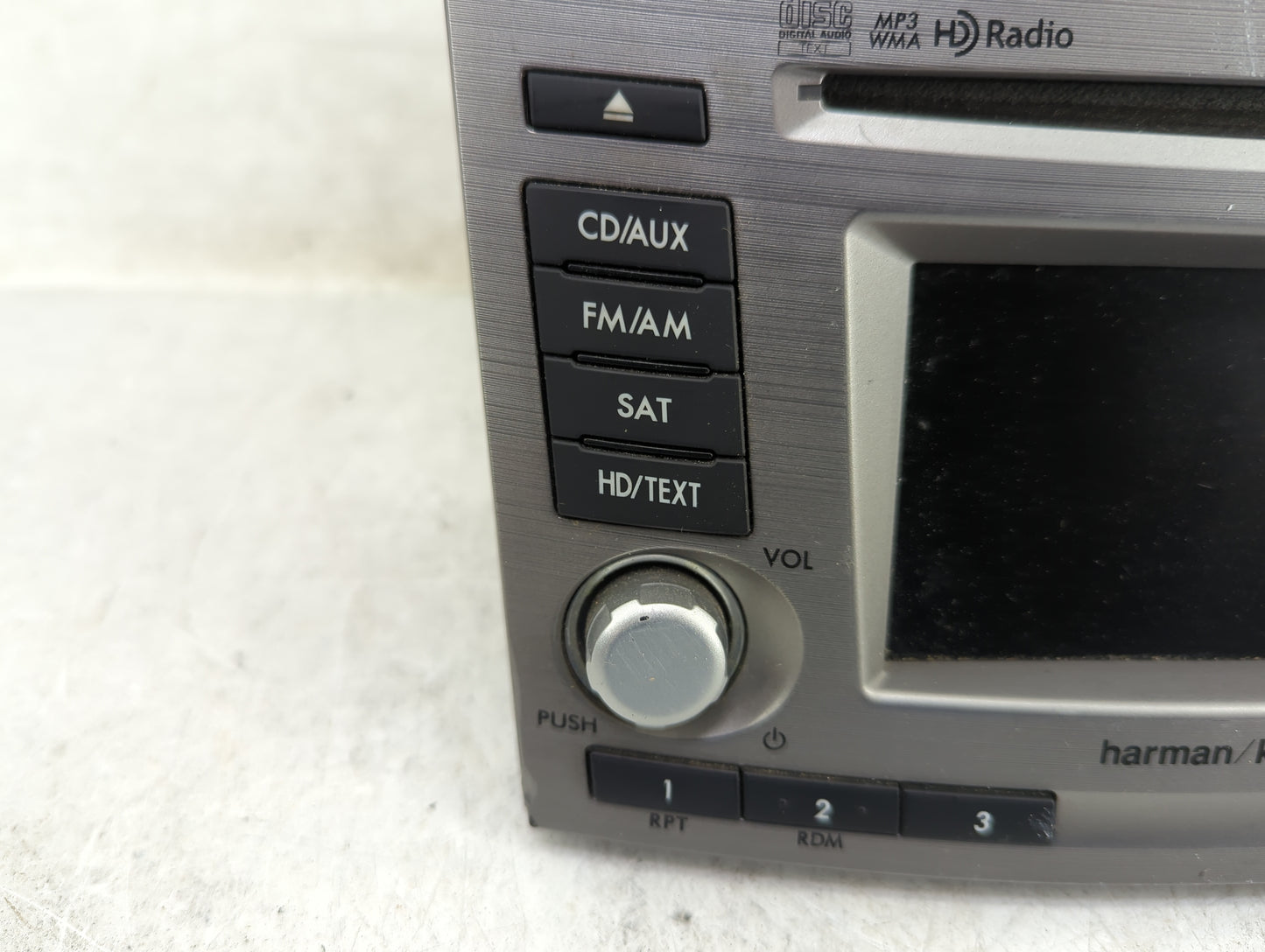 2013-2014 Subaru Legacy Radio AM FM Cd Player Receiver Replacement P/N:86201AJ65A CQ-JF11E04D Fits Fits 2013 2014 OEM Used A
