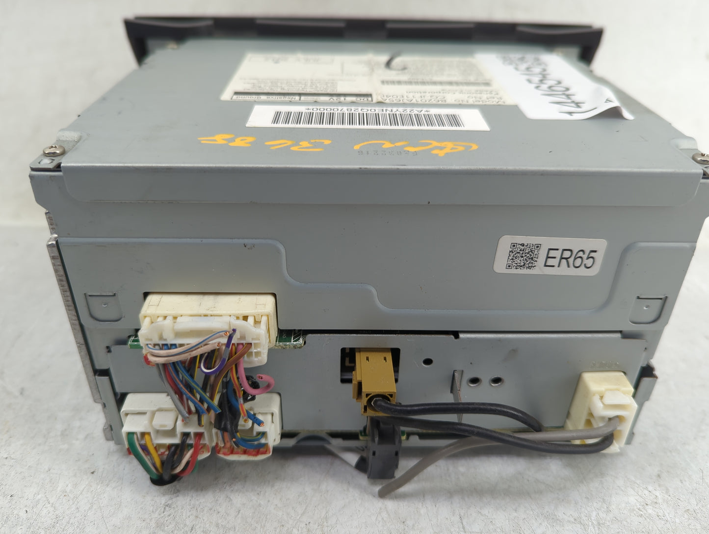 2013-2014 Subaru Legacy Radio AM FM Cd Player Receiver Replacement P/N:86201AJ65A CQ-JF11E04D Fits Fits 2013 2014 OEM Used A