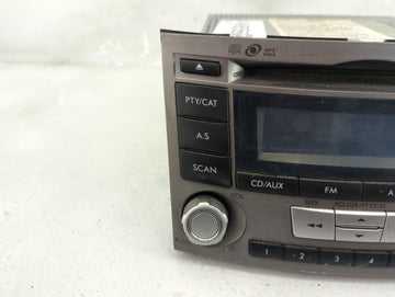 2012-2014 Subaru Legacy Radio AM FM Cd Player Receiver Replacement P/N:86201AJ61A PF-3380I-A Fits Fits 2012 2013 2014 OEM Used Auto Parts