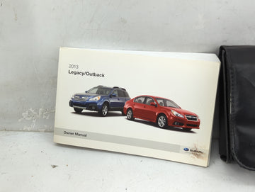 2013 Subaru Legacy Owners Manual Book Guide P/N:A2490BE-B MSA5M1304A OEM Used Auto Parts