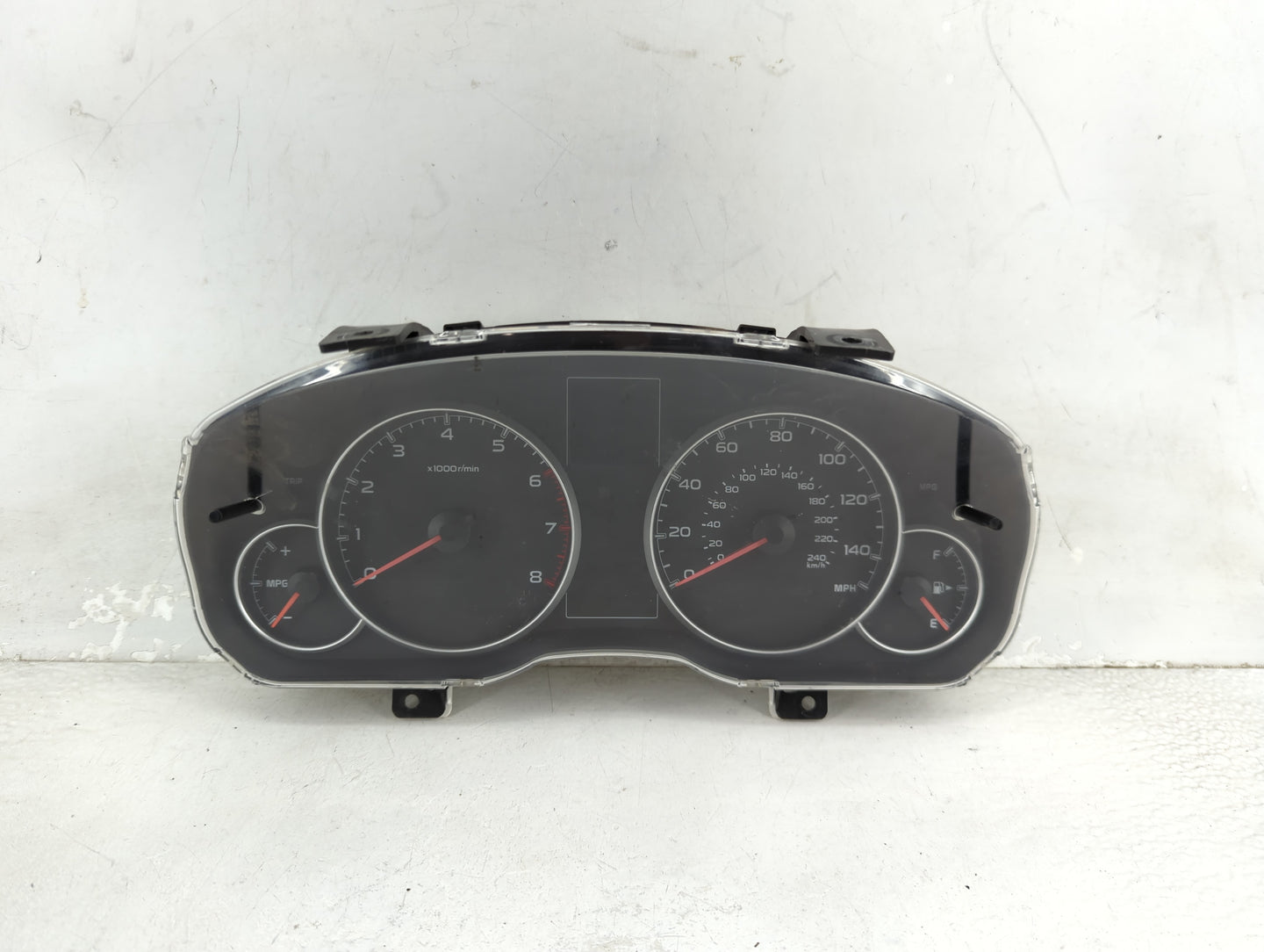 2013-2014 Subaru Legacy Instrument Cluster Speedometer Gauges P/N:85004AJ01A Miles:140K Fits Fits 2013 2014 OEM Used Auto Pa