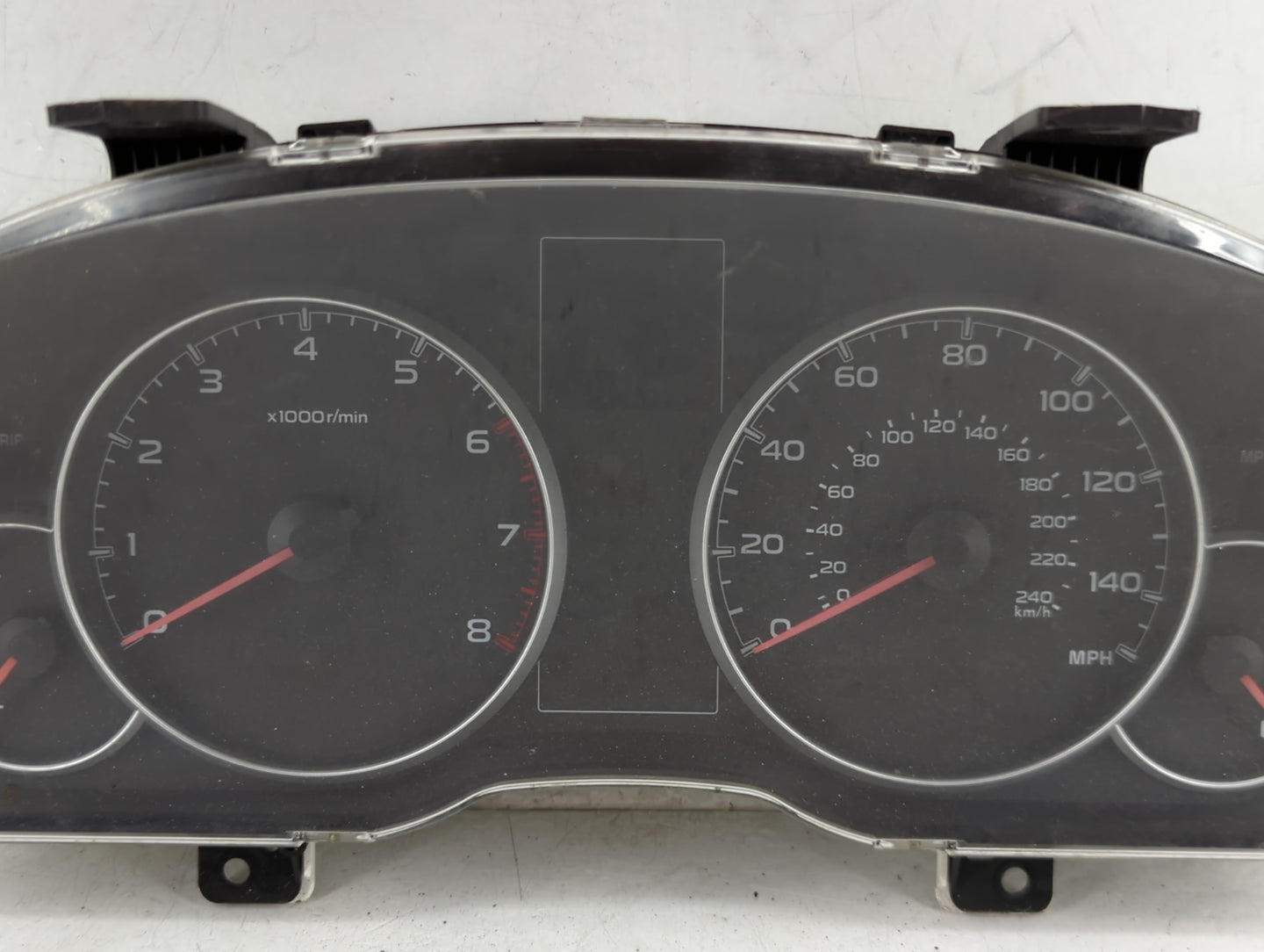 2013-2014 Subaru Legacy Instrument Cluster Speedometer Gauges P/N:FS-0337 Miles:138K Fits Fits 2013 2014 OEM Used Auto Parts