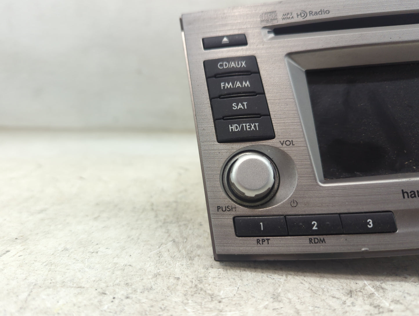2012-2014 Subaru Legacy Radio AM FM Cd Player Receiver Replacement P/N:86201AJ65A CQ-F11E04D, 86201AJ61A Fits Fits 2012 2013