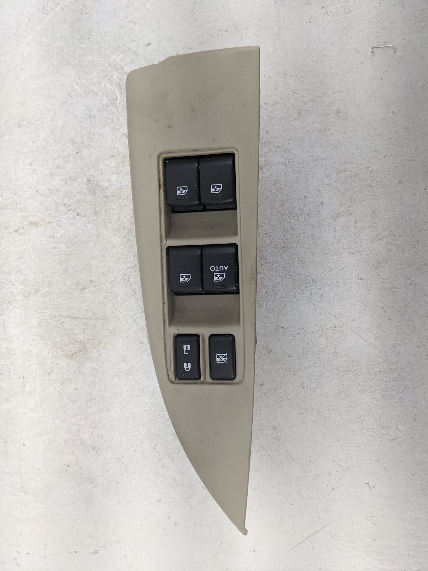 2013-2014 Subaru Legacy Master Power Window Switch Replacement Driver Side Left P/N:83071AJ21A Fits Fits 2013 2014 OEM Used 