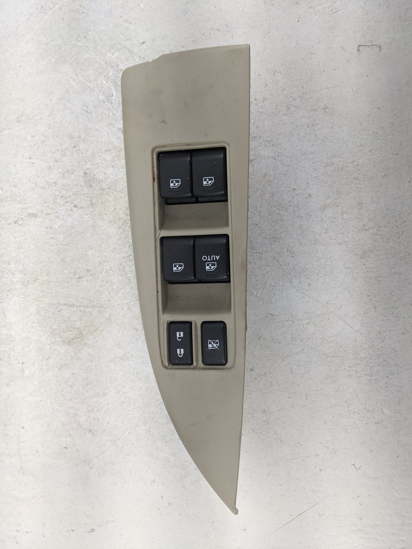 2013-2014 Subaru Legacy Master Power Window Switch Replacement Driver Side Left P/N:83071AJ21A Fits Fits 2013 2014 OEM Used 