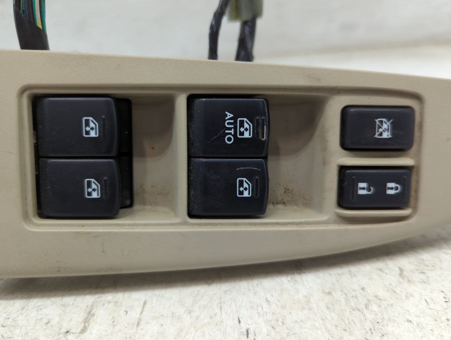 2013-2014 Subaru Legacy Master Power Window Switch Replacement Driver Side Left P/N:83071AJ21A Fits Fits 2013 2014 OEM Used 