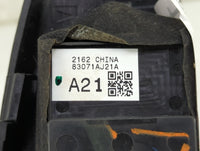2013-2014 Subaru Legacy Master Power Window Switch Replacement Driver Side Left P/N:83071AJ21A Fits Fits 2013 2014 OEM Used 