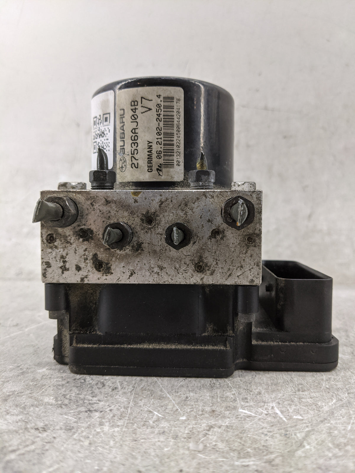 2013-2014 Subaru Legacy Anti-Lock Brake ABS Pump Module Actuator OEM P/N:27536AJ04B 06.2102-2450.4 Fits Fits 2013 2014 OEM U