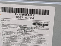 2013 Subaru Legacy Radio AM FM Cd Player Receiver Replacement P/N:86271AJ68A PK102151-01220, PK102151, 138000-01220101 Fits 
