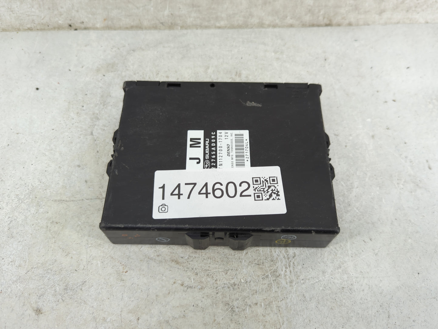 2013 Subaru Legacy PCM Engine Control Computer ECU ECM PCU OEM P/N:22765AD09C 112700-1704 Fits OEM Used Auto Parts - Oemused