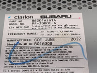 2012-2014 Subaru Legacy Radio AM FM Cd Player Receiver Replacement P/N:86201AJ61A PF-3380I-A, PF33801A Fits Fits 2012 2013 2