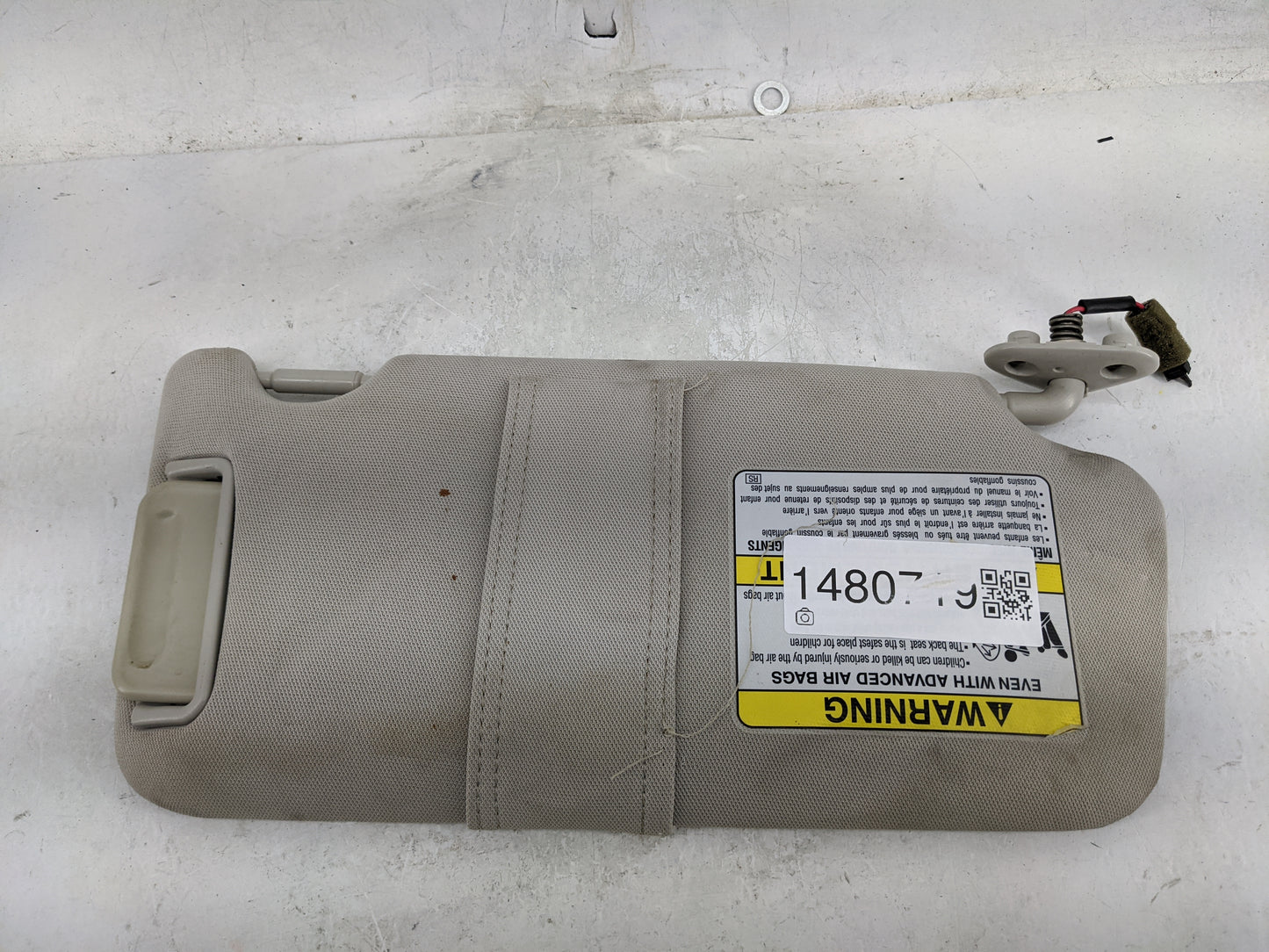 2010-2014 Subaru Legacy Sun Visor Shade Replacement Driver Left Mirror Fits Fits 2010 2011 2012 2013 2014 OEM Used Auto Part