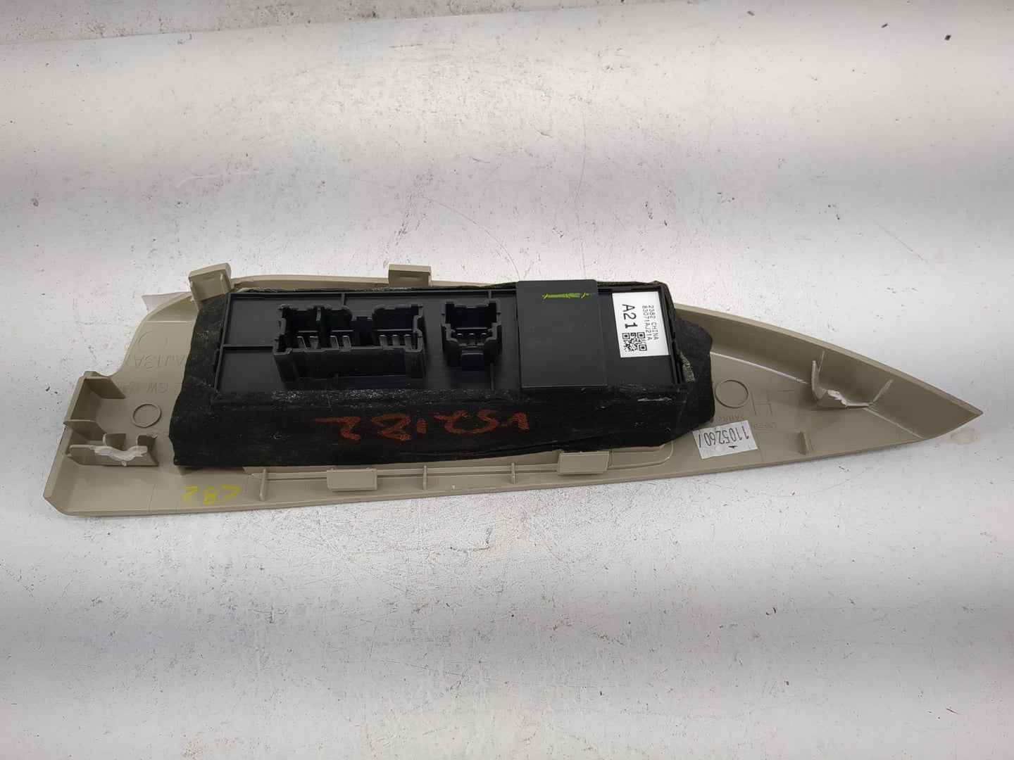 2013-2014 Subaru Legacy Master Power Window Switch Replacement Driver Side Left P/N:83071AJ21A Fits Fits 2013 2014 OEM Used 