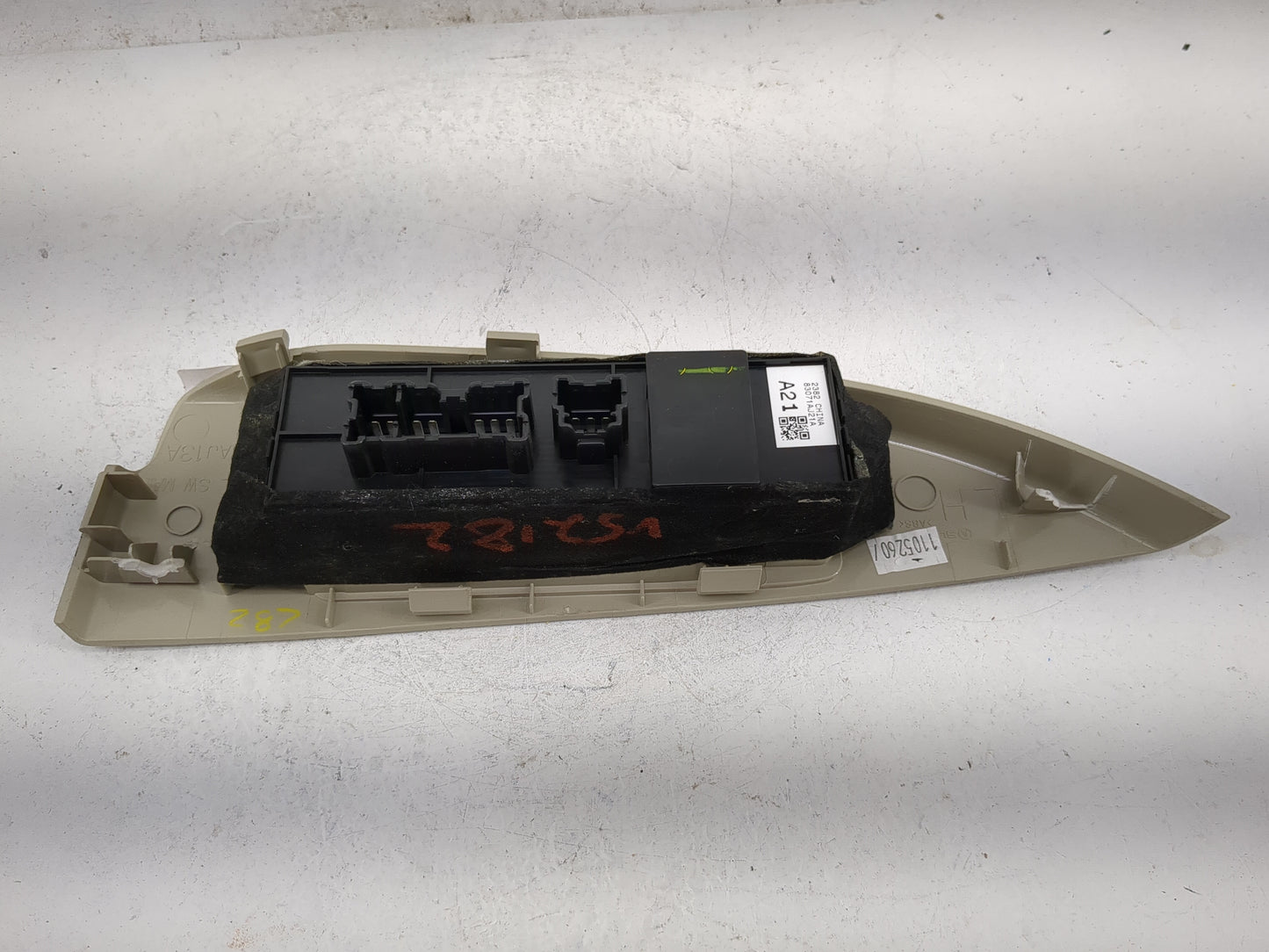 2013-2014 Subaru Legacy Master Power Window Switch Replacement Driver Side Left P/N:83071AJ21A Fits Fits 2013 2014 OEM Used 