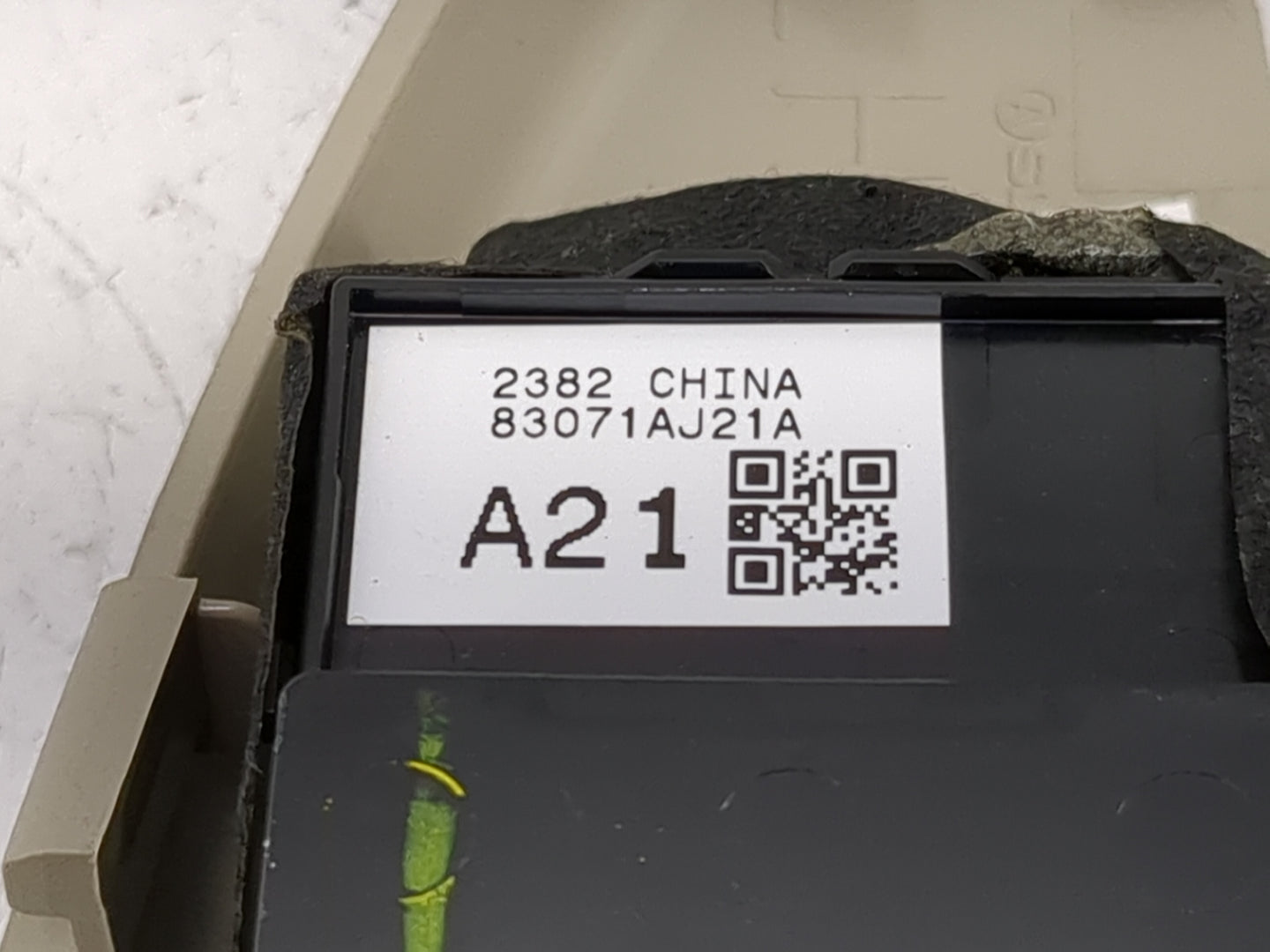 2013-2014 Subaru Legacy Master Power Window Switch Replacement Driver Side Left P/N:83071AJ21A Fits Fits 2013 2014 OEM Used 