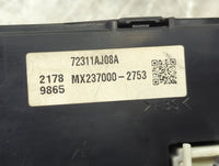 2010-2014 Subaru Legacy Climate Control Module Temperature AC/Heater Replacement P/N:72311AJ08A MX237000-2753 Fits OEM Used 