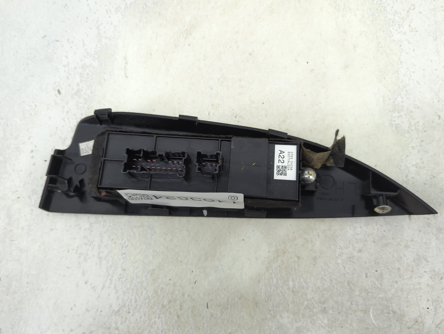 2013-2014 Subaru Legacy Master Power Window Switch Replacement Driver Side Left P/N:83071AJ22A Fits Fits 2013 2014 OEM Used 