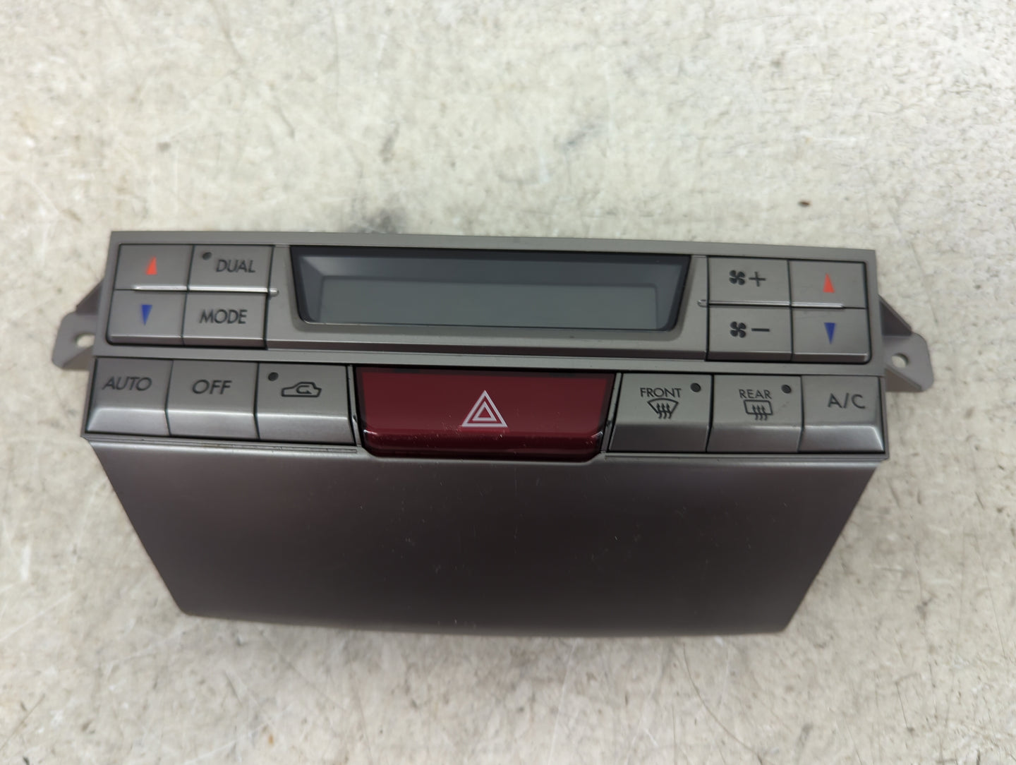 2010-2014 Subaru Legacy Climate Control Module Temperature AC/Heater Replacement P/N:A2C3109120000 72311AJ03A Fits OEM Used 
