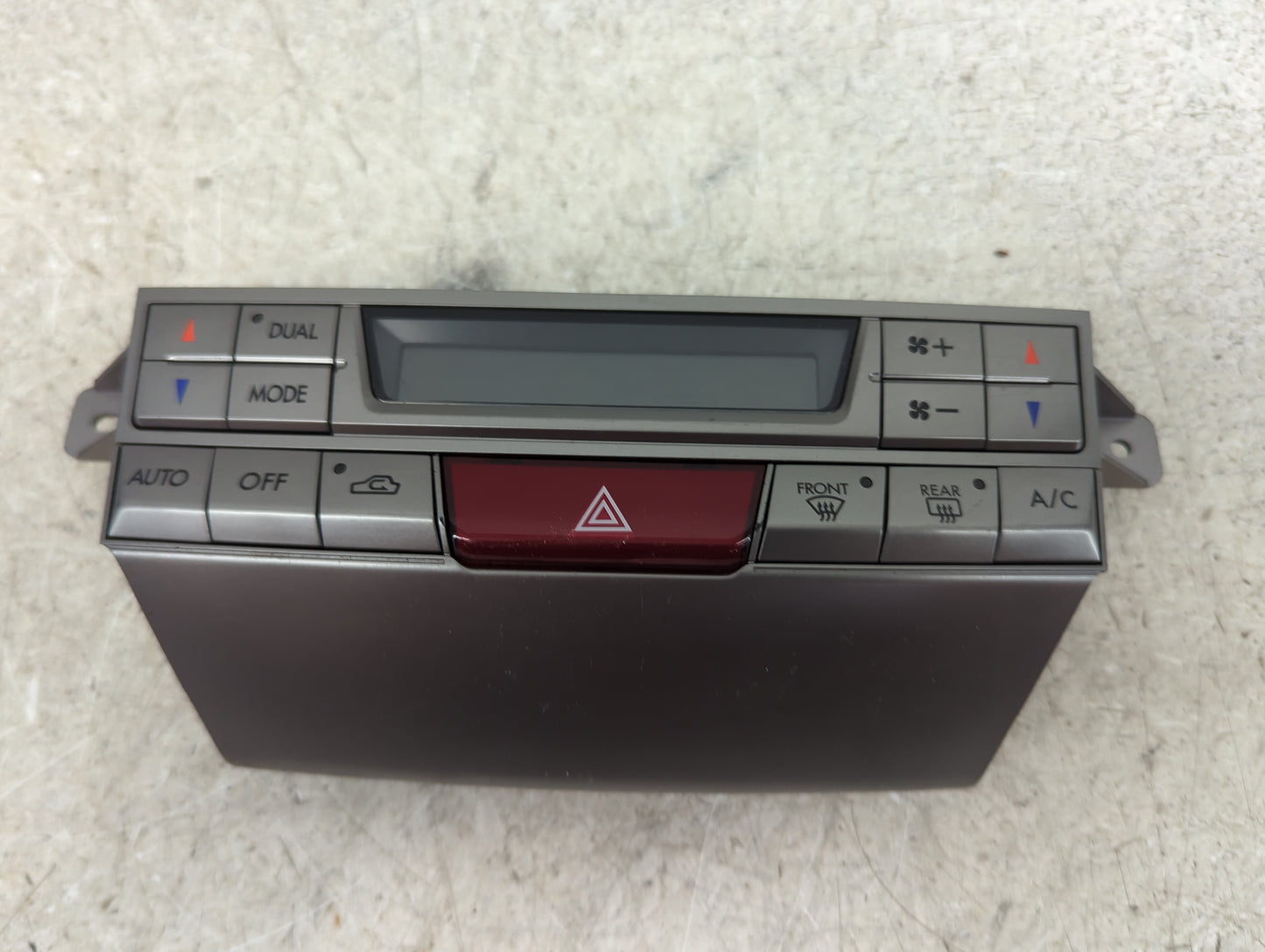 2010-2014 Subaru Legacy Climate Control Module Temperature AC/Heater Replacement P/N:A2C3109120000 72311AJ03A Fits OEM Used 