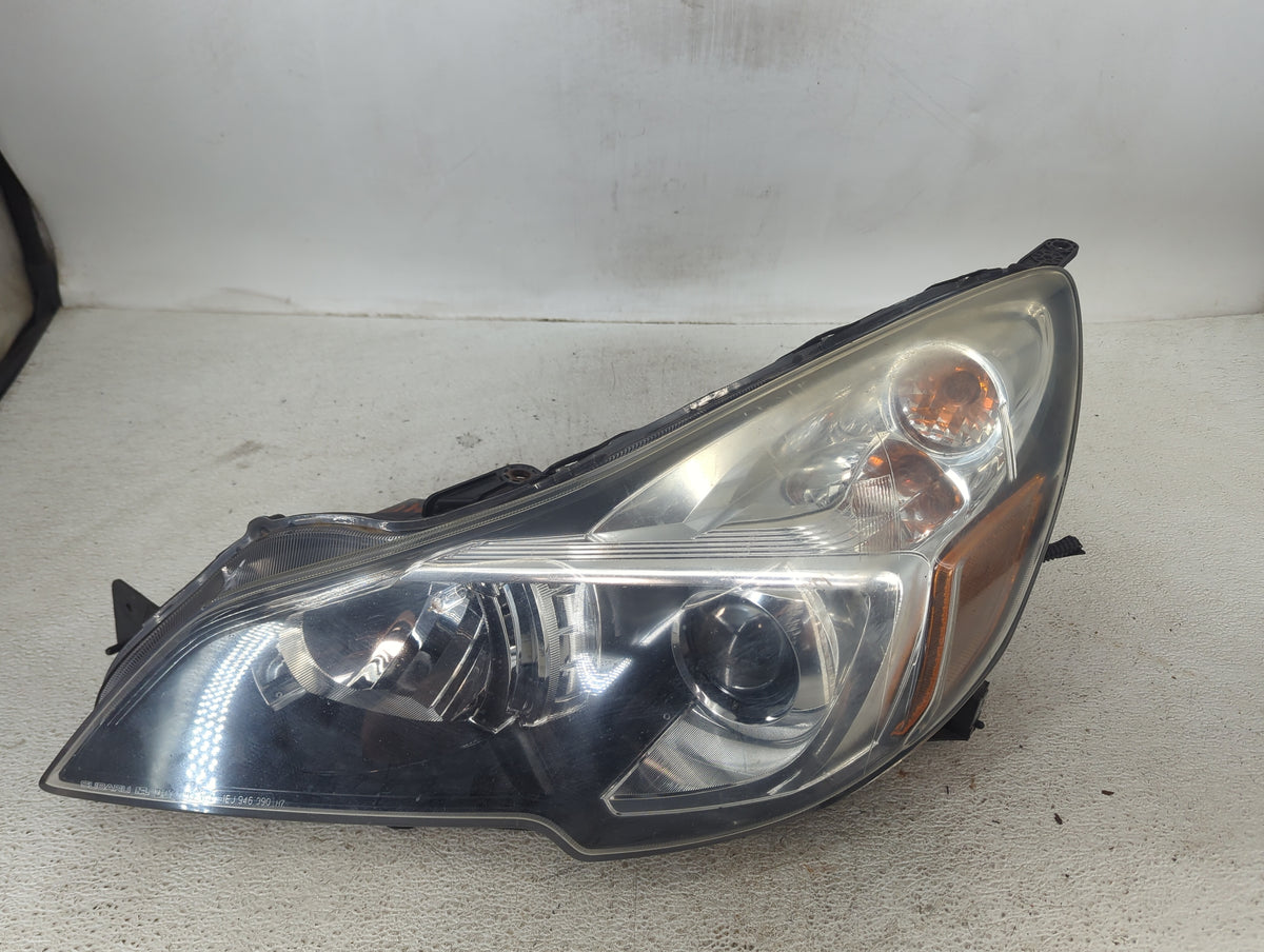 2013-2014 Subaru Legacy Driver Left Oem Head Light Headlight Lamp Black - Oemusedautoparts1.com
