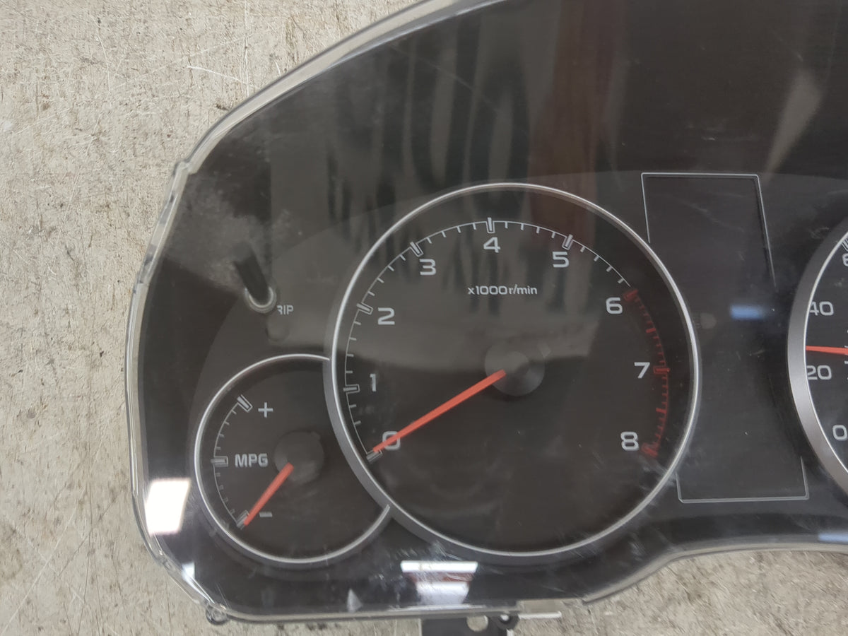 2013-2014 Subaru Legacy Instrument Cluster Speedometer Gauges P/N:85004AJ01A Miles: Fits Fits 2013 2014 OEM Used Auto Parts 