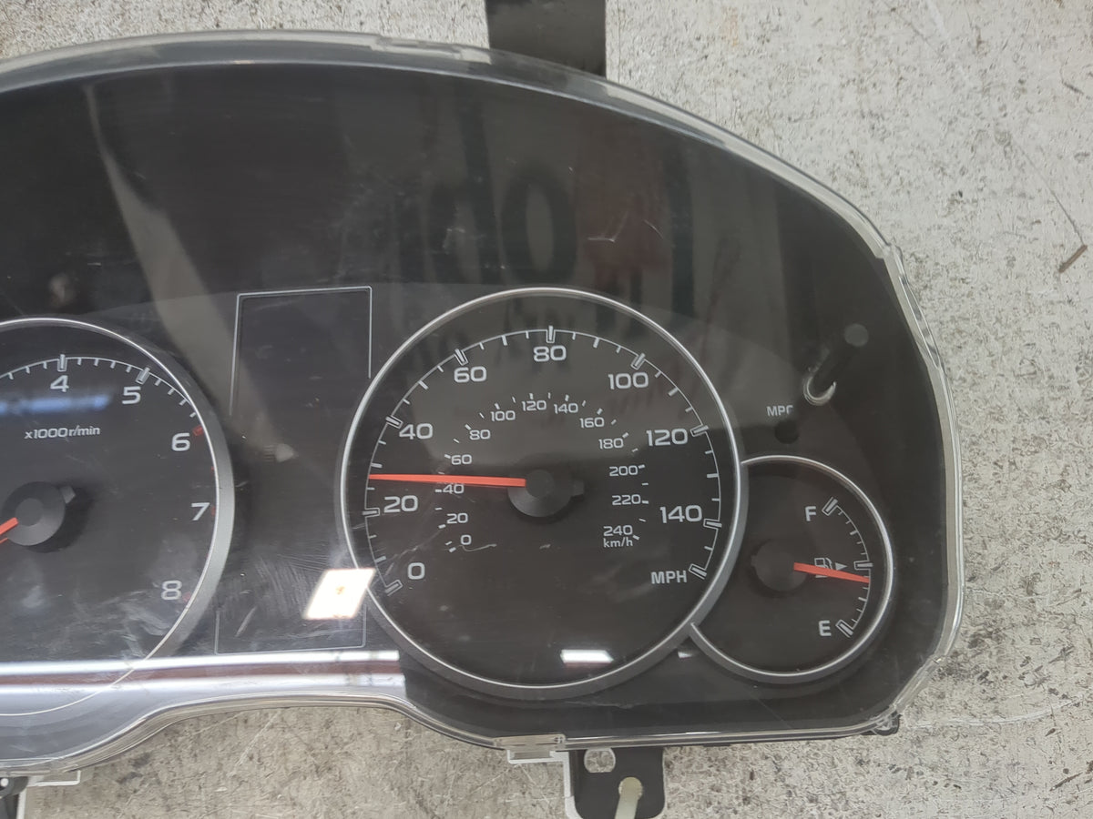 2013-2014 Subaru Legacy Instrument Cluster Speedometer Gauges P/N:85004AJ01A Miles: Fits Fits 2013 2014 OEM Used Auto Parts 