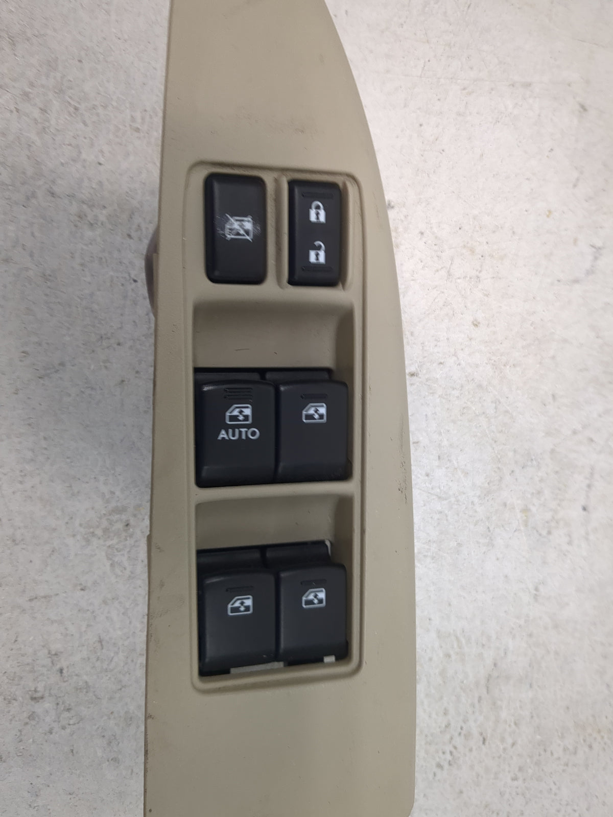 2013-2014 Subaru Legacy Master Power Window Switch Replacement Driver Side Left P/N:83071AJ21A Fits Fits 2013 2014 OEM Used 