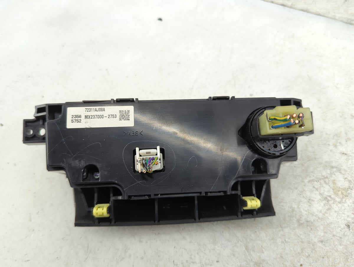 2010-2014 Subaru Legacy Climate Control Module Temperature AC/Heater Replacement P/N:72311AJ08A MX237000-2753 Fits OEM Used 
