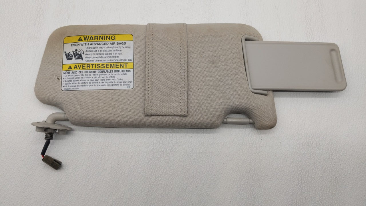 2010-2014 Subaru Legacy Sun Visor Shade Replacement Driver Left Mirror Fits Fits 2010 2011 2012 2013 2014 OEM Used Auto Part