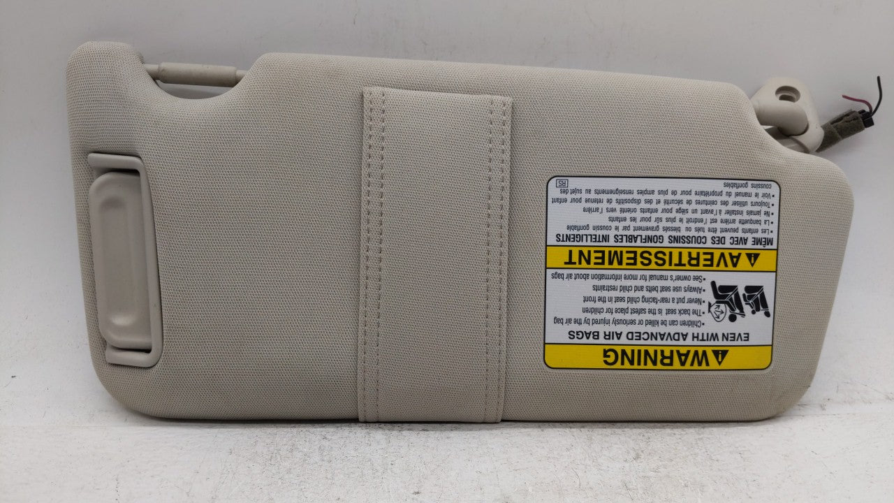 2010-2014 Subaru Legacy Sun Visor Shade Replacement Driver Left Mirror Fits Fits 2010 2011 2012 2013 2014 OEM Used Auto Part