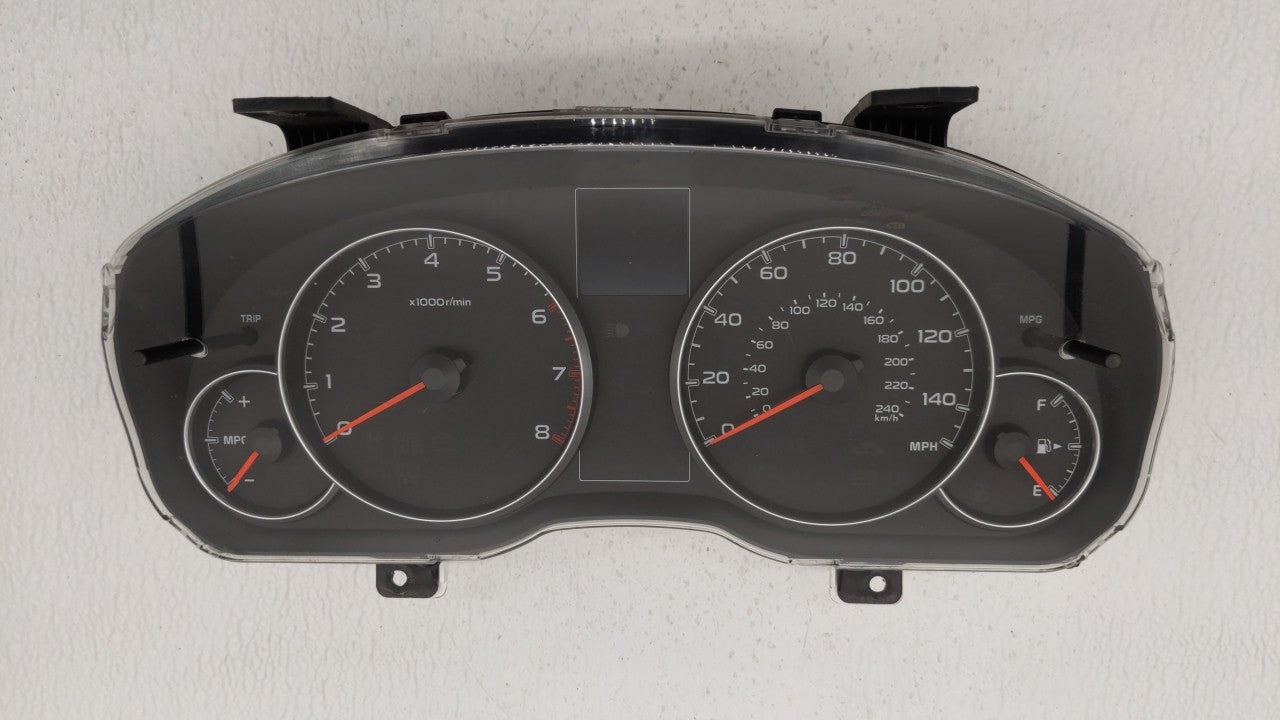 2013-2014 Subaru Legacy Instrument Cluster Speedometer Gauges P/N:85004AJ01A Fits Fits 2013 2014 OEM Used Auto Parts - Oemus