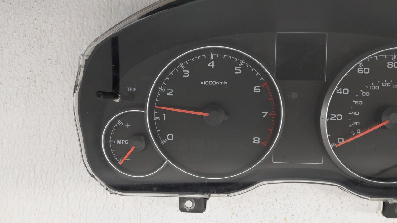 2013-2014 Subaru Legacy Instrument Cluster Speedometer Gauges P/N:85004AJ01A Fits Fits 2013 2014 OEM Used Auto Parts - Oemus