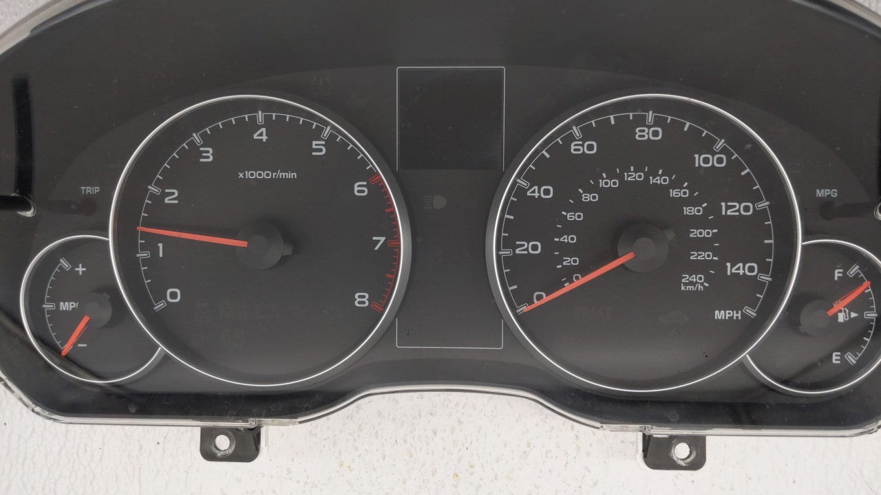 2013-2014 Subaru Legacy Instrument Cluster Speedometer Gauges P/N:85004AJ01A Fits Fits 2013 2014 OEM Used Auto Parts - Oemus