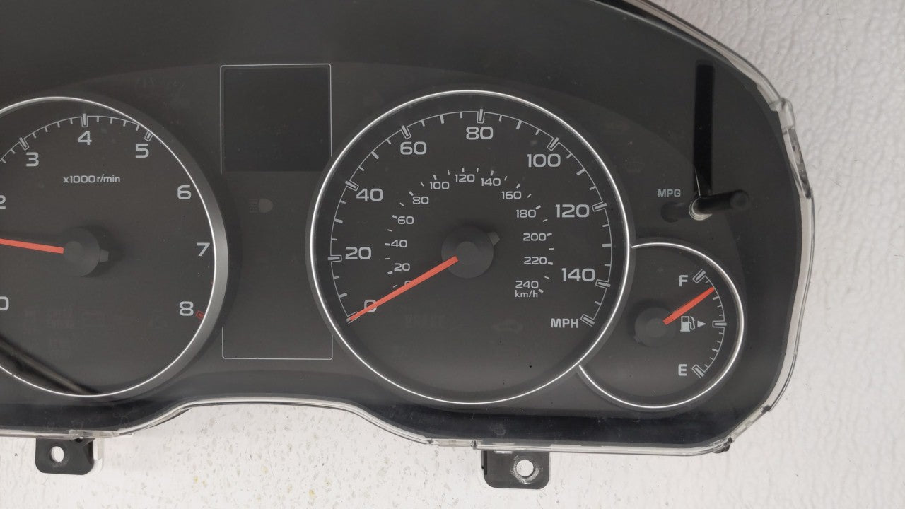 2013-2014 Subaru Legacy Instrument Cluster Speedometer Gauges P/N:85004AJ01A Fits Fits 2013 2014 OEM Used Auto Parts - Oemus