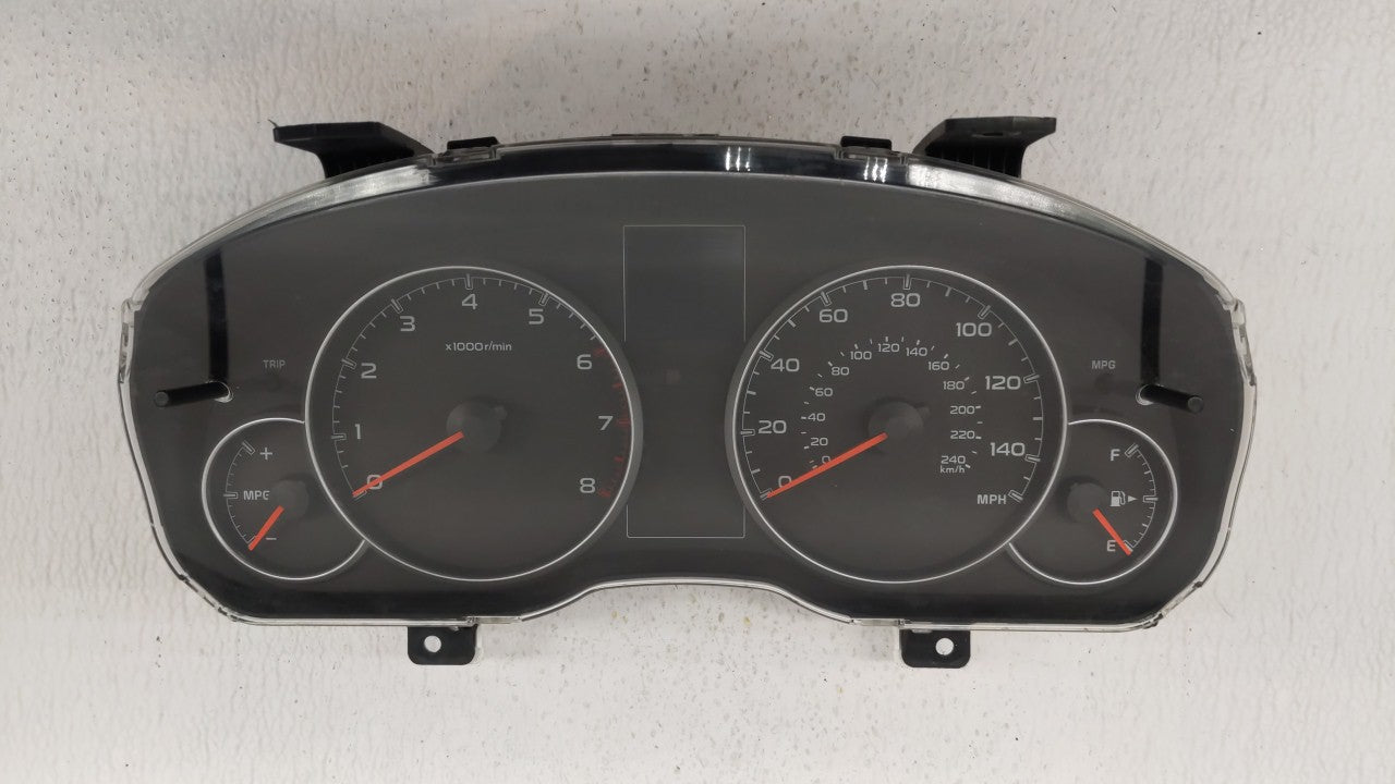 2013-2014 Subaru Legacy Instrument Cluster Speedometer Gauges P/N:85004AJ01A Fits Fits 2013 2014 OEM Used Auto Parts - Oemus