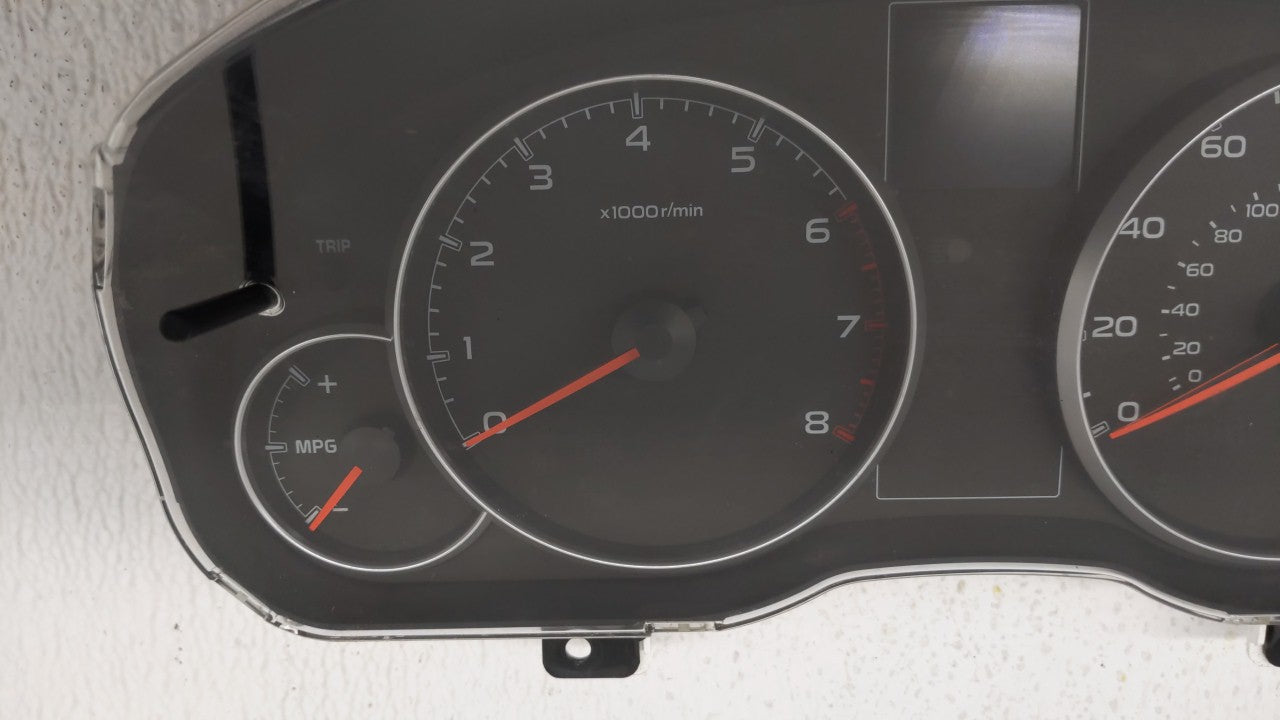 2013-2014 Subaru Legacy Instrument Cluster Speedometer Gauges P/N:85004AJ01A Fits Fits 2013 2014 OEM Used Auto Parts - Oemus