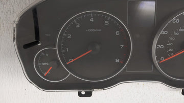 2013-2014 Subaru Legacy Instrument Cluster Speedometer Gauges P/N:85004AJ01A Fits Fits 2013 2014 OEM Used Auto Parts