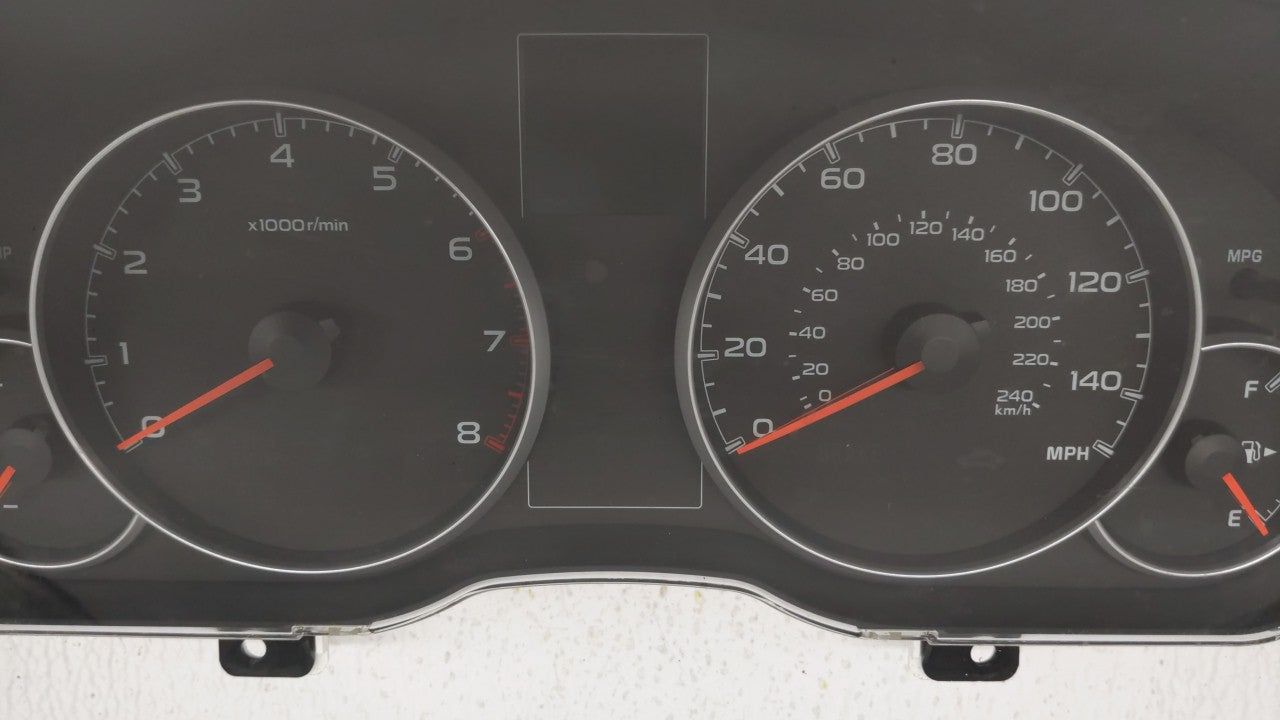 2013-2014 Subaru Legacy Instrument Cluster Speedometer Gauges P/N:85004AJ01A Fits Fits 2013 2014 OEM Used Auto Parts - Oemus