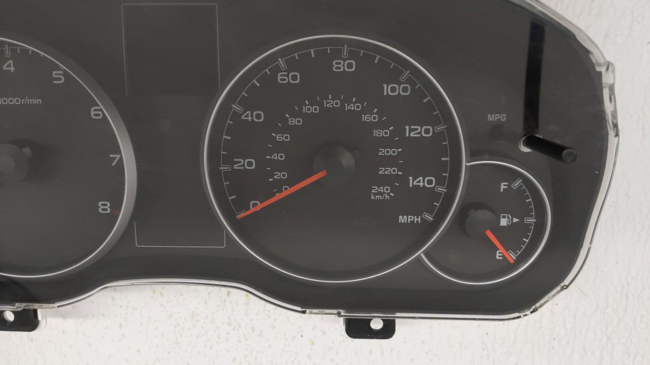 2013-2014 Subaru Legacy Instrument Cluster Speedometer Gauges P/N:85004AJ01A Fits Fits 2013 2014 OEM Used Auto Parts - Oemus