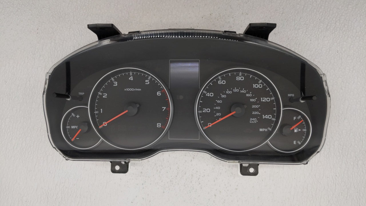 2013-2014 Subaru Legacy Instrument Cluster Speedometer Gauges P/N:85004AJ01A Fits Fits 2013 2014 OEM Used Auto Parts - Oemus