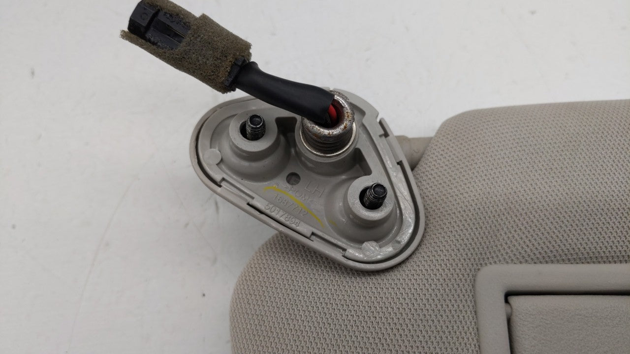 2010-2014 Subaru Legacy Sun Visor Shade Replacement Driver Left Mirror Fits Fits 2010 2011 2012 2013 2014 OEM Used Auto Part