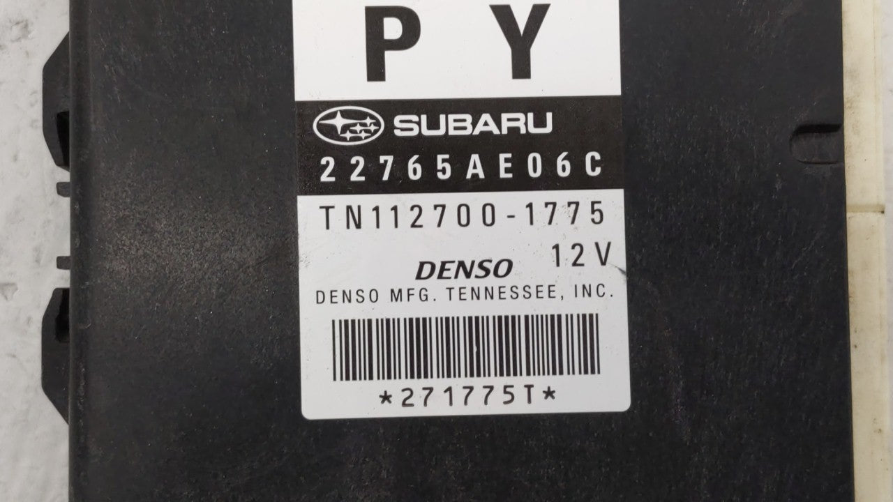 2013-2014 Subaru Legacy PCM Engine Control Computer ECU ECM PCU OEM P/N:22765AE06C 22765AE06D, 22765AE06B Fits Fits 2013 201