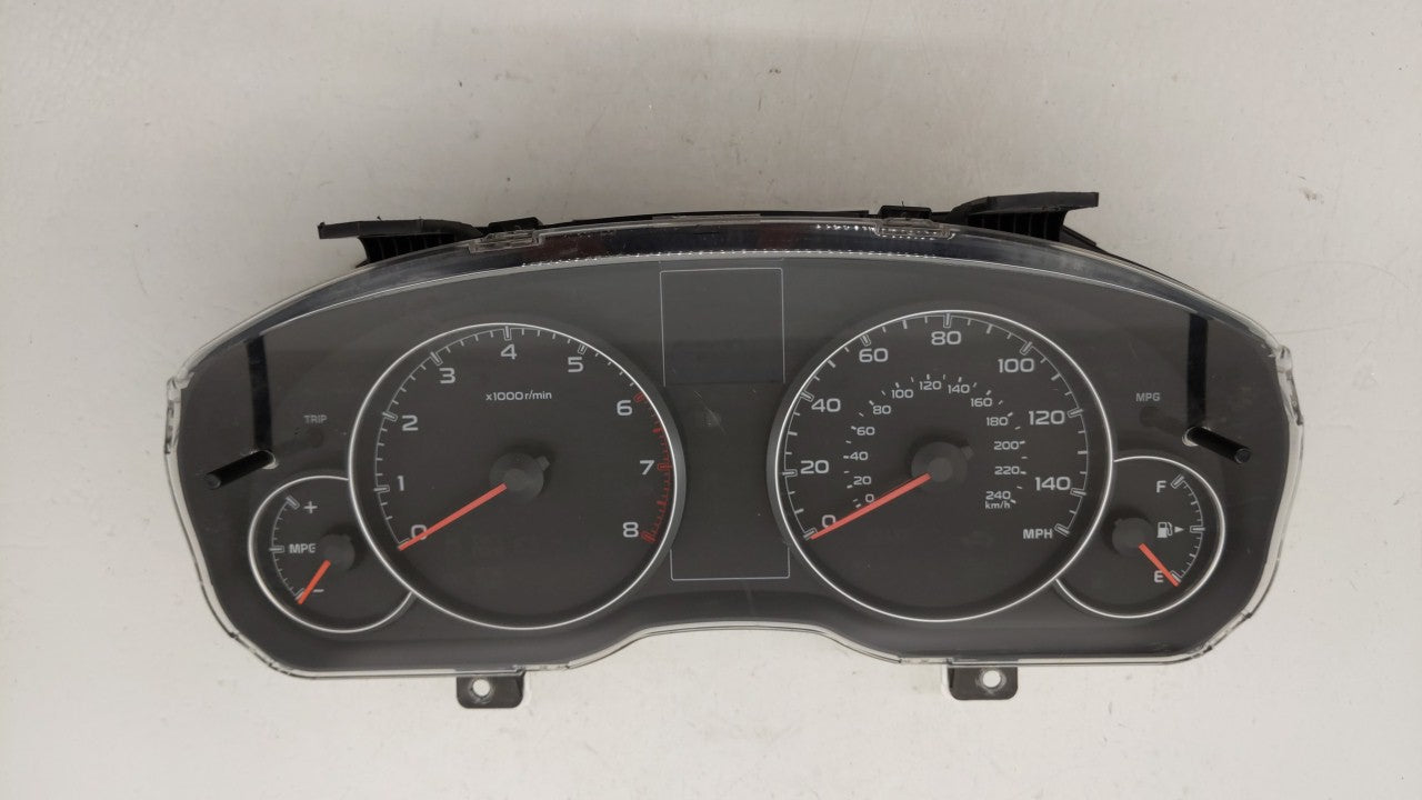 2013-2014 Subaru Legacy Instrument Cluster Speedometer Gauges P/N:85004AJ01A Fits Fits 2013 2014 OEM Used Auto Parts - Oemus