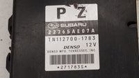 2013-2014 Subaru Legacy PCM Engine Control Computer ECU ECM PCU OEM P/N:22765AE07D 22765AE07C Fits Fits 2013 2014 OEM Used A