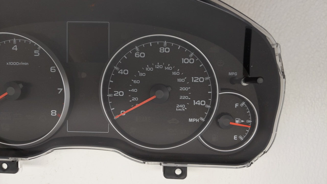 2013-2014 Subaru Legacy Instrument Cluster Speedometer Gauges P/N:85004AJ01A Fits Fits 2013 2014 OEM Used Auto Parts - Oemus