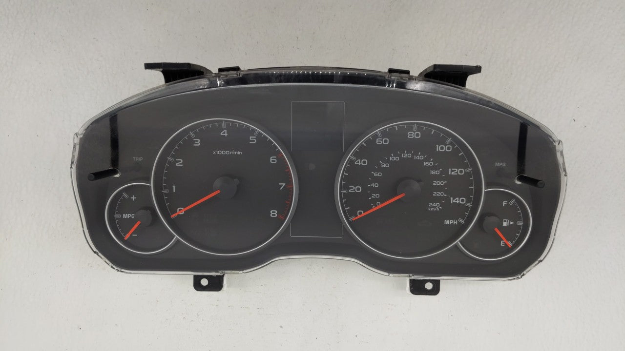 2013-2014 Subaru Legacy Instrument Cluster Speedometer Gauges P/N:85004AJ01A Fits Fits 2013 2014 OEM Used Auto Parts - Oemus