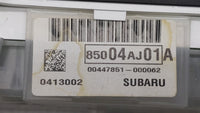 2013-2014 Subaru Legacy Instrument Cluster Speedometer Gauges P/N:85004AJ01A Fits Fits 2013 2014 OEM Used Auto Parts - Oemus