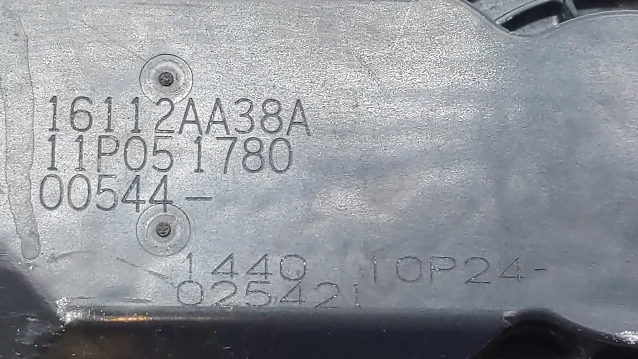 2013-2019 Subaru Legacy Throttle Body P/N:16112AA38A Fits Fits 2013 2014 2015 2016 2017 2018 2019 OEM Used Auto Parts - Oemu