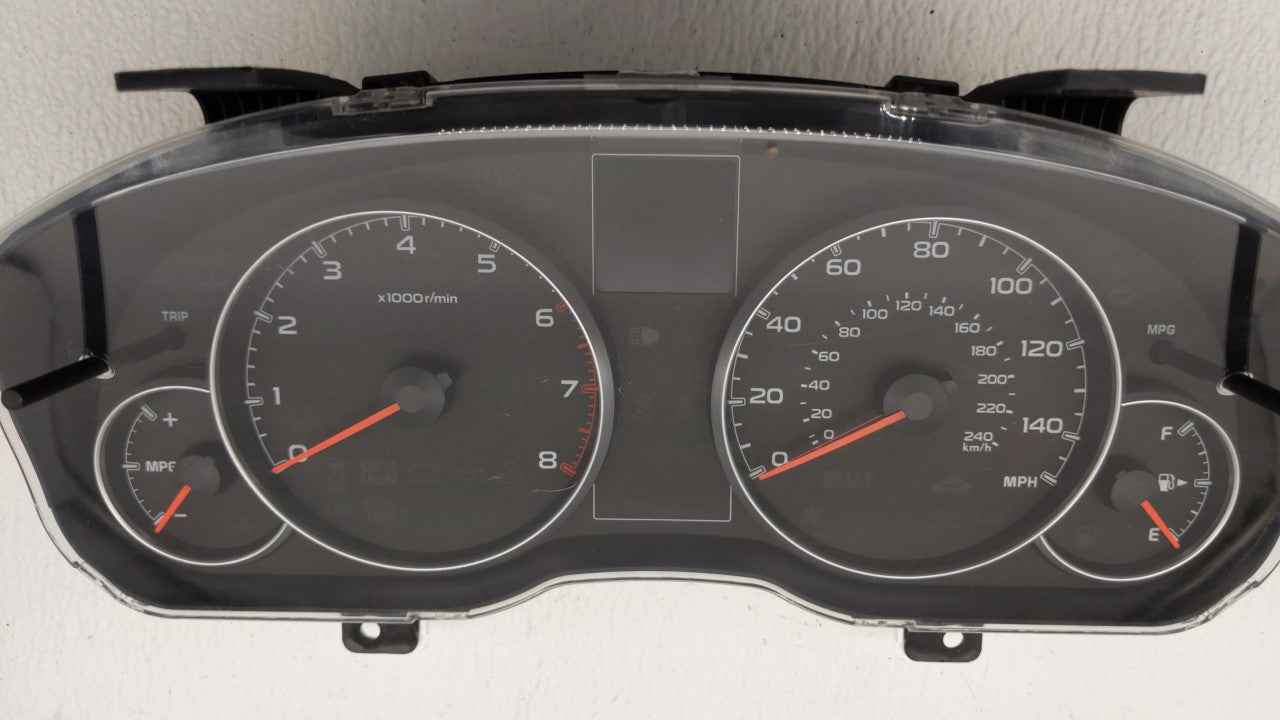 2013-2014 Subaru Legacy Instrument Cluster Speedometer Gauges P/N:85004AJ01A Fits Fits 2013 2014 OEM Used Auto Parts - Oemus